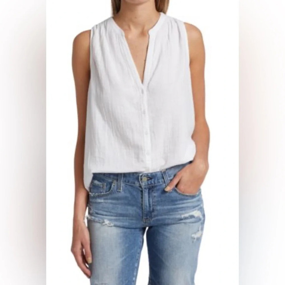 SPLENDID | Ruby Sleeveless Tank Top (Sz L) - Picture 2 of 6